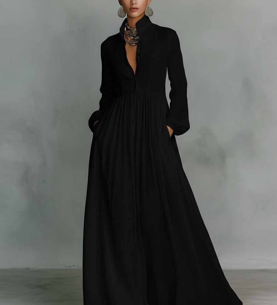 Isabelle - Minimalist Patchwork Dress