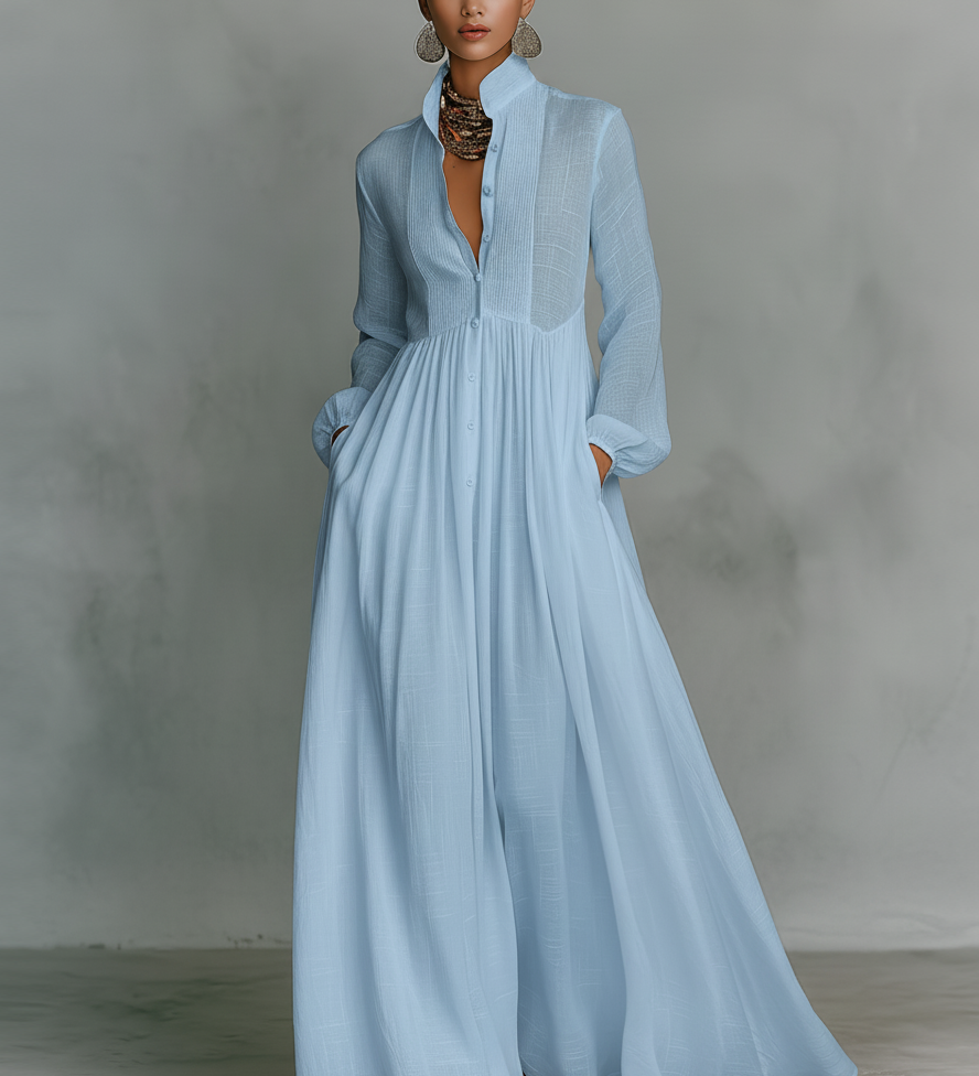 Isabelle - Minimalist Patchwork Dress