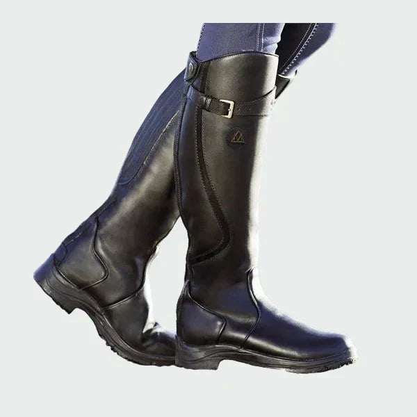 Ava - Premium Orthopaedic Faux Leather Riding Boots