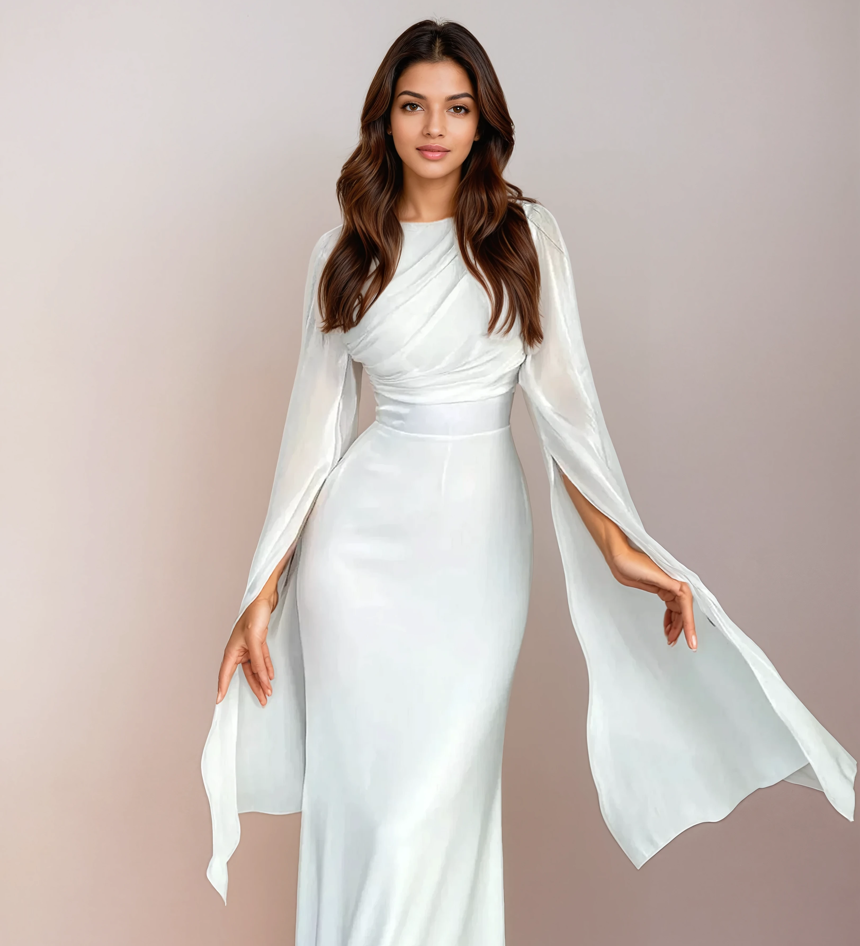 Lola - Satin Evening Dress