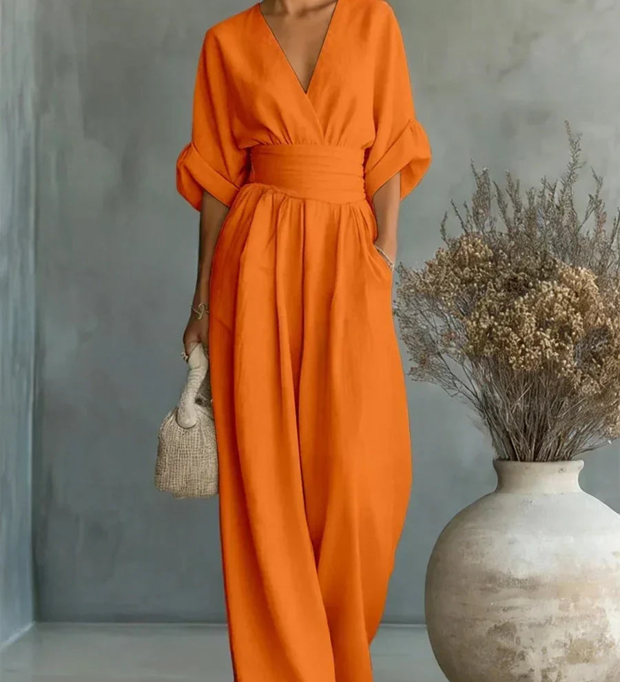 Willow - V-Neck Jumpsuit