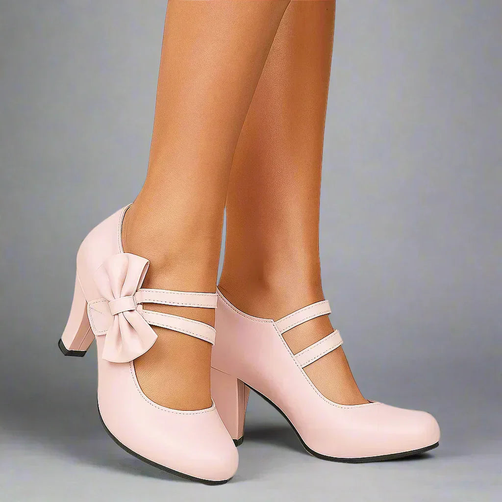 Elsie - Bow Heels