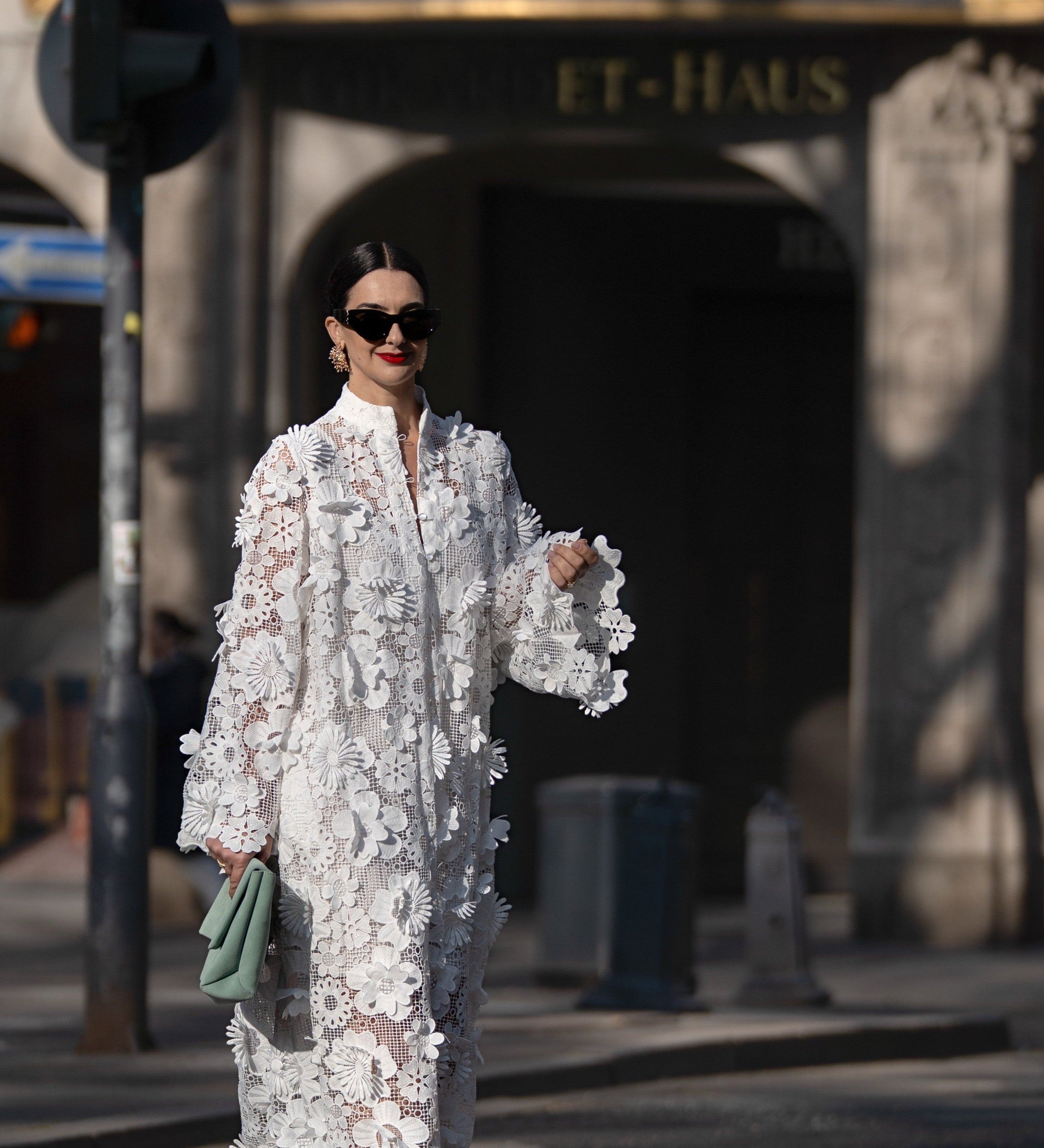 Maeve - White Lace Dress