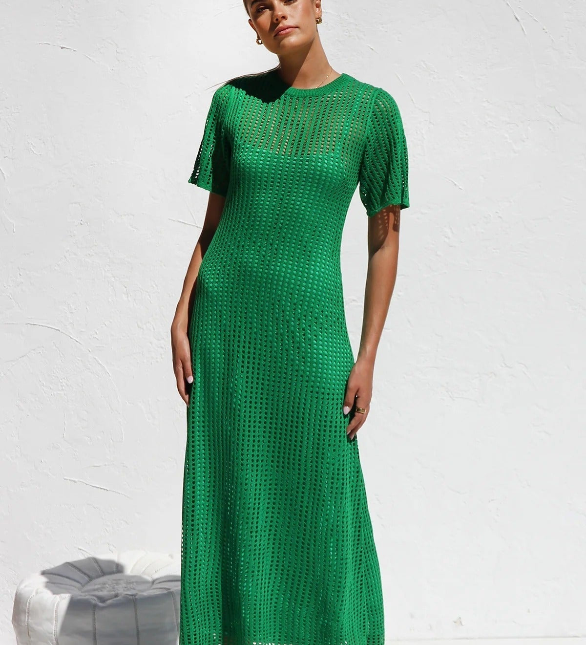 Nova - Crochet Maxi Dress