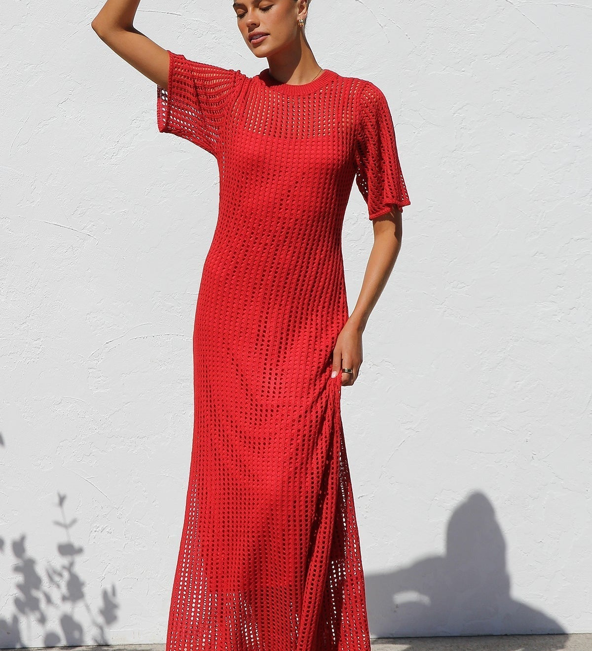 Nova - Crochet Maxi Dress