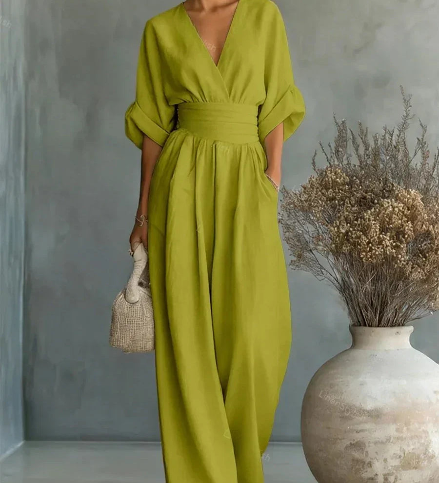 Willow - V-Neck Jumpsuit